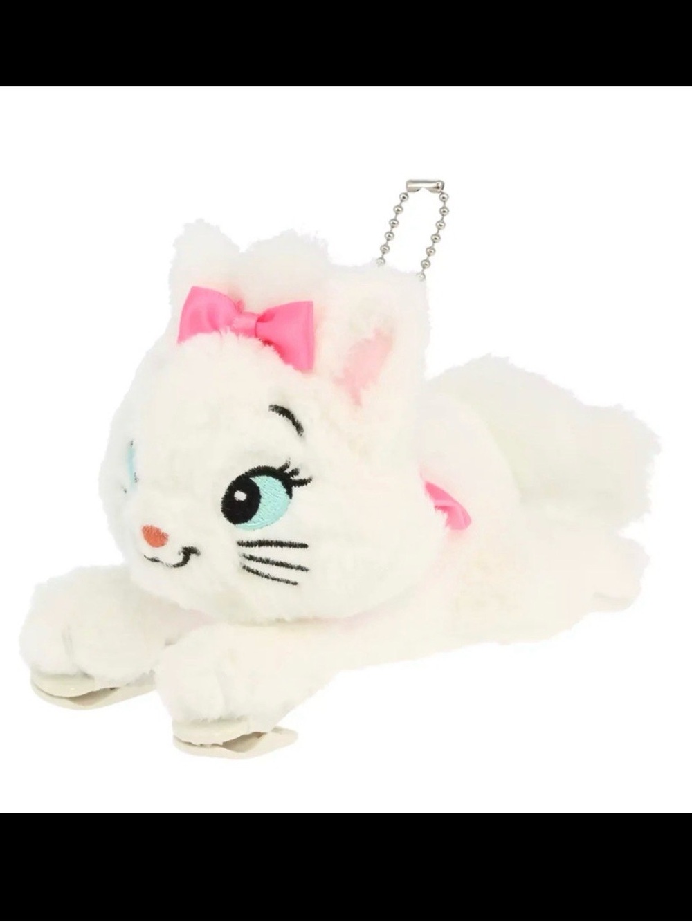 Tokyo Disney Resort Marie Shoulder Clip-on Plush Keychain